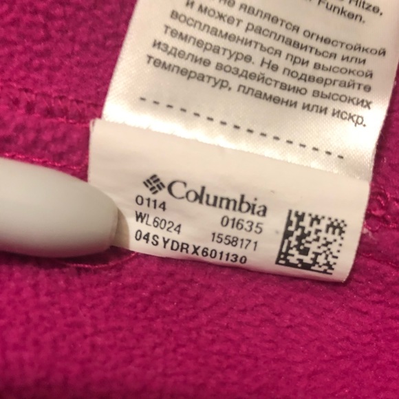 COLUMBIA Hooded Jacket w/ Fleece Lining & Zip Front. Warm, Rugged, Fab‼️💕💖 - Picture 10 of 10